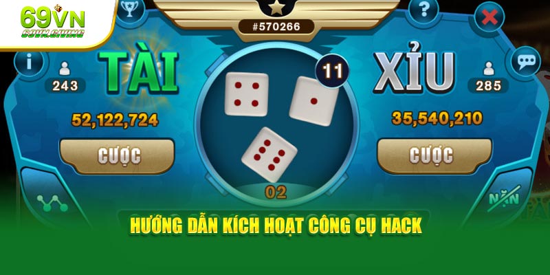 Hướng dẫn kích hoạt công cụ hack